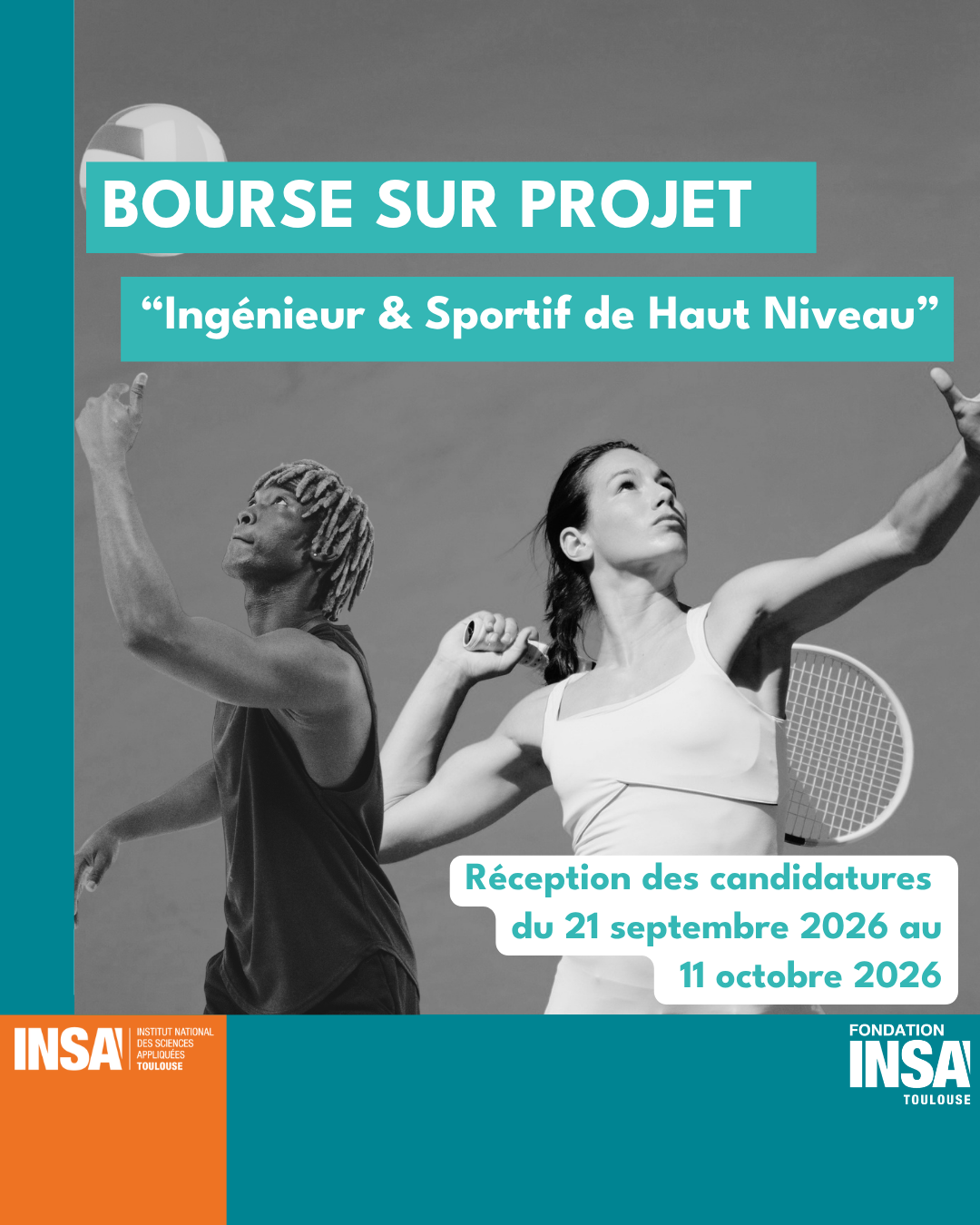 Bourse sur projet « Ingénieur et Sportif de Haut Niveau »